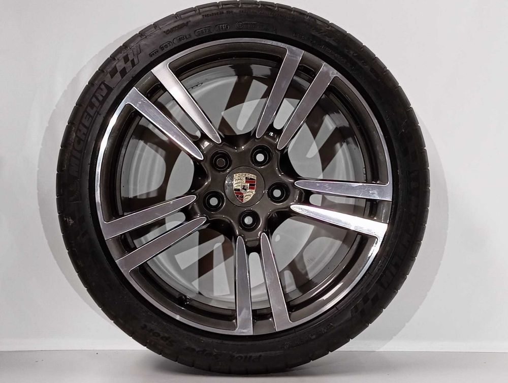 Conjunto 4 jantes "20" 5x130 e pneus Porsche (JJP0037)