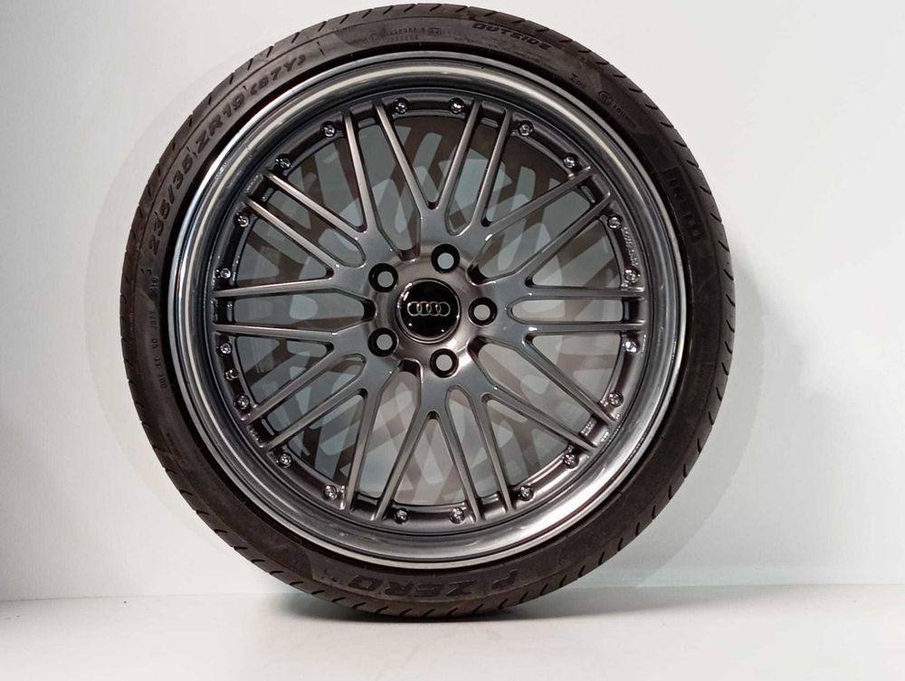 Conjunto 4 Jantes 19" 5x112 e Pneus Audi (JJP0034)